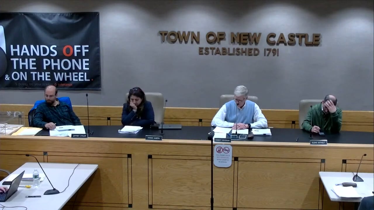 Town of New Castle Planning Board Meeting 3/5/24