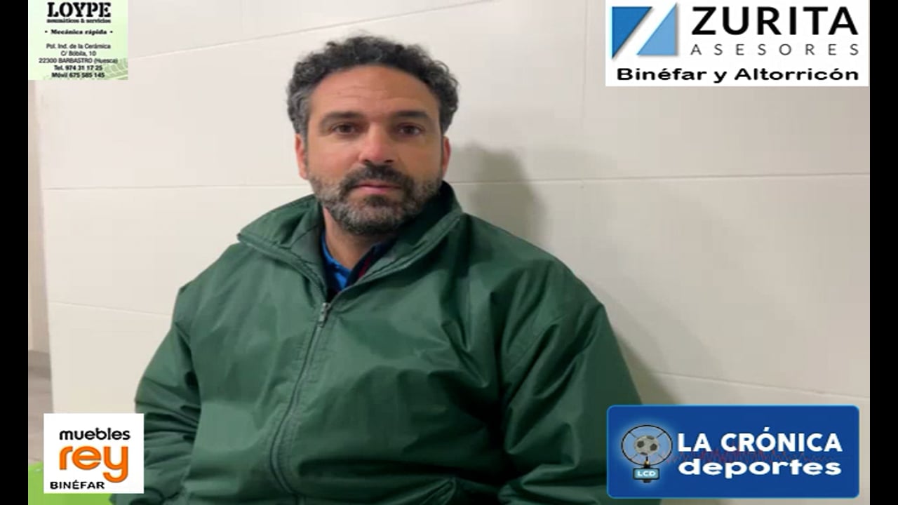 ROMARIO (Entrenador Altorricón) Internacional Huesca 6-0 CD Altorricón / Jor. 23 - Preferente Gr 1 / Fuente: Facebook CD Altorricón