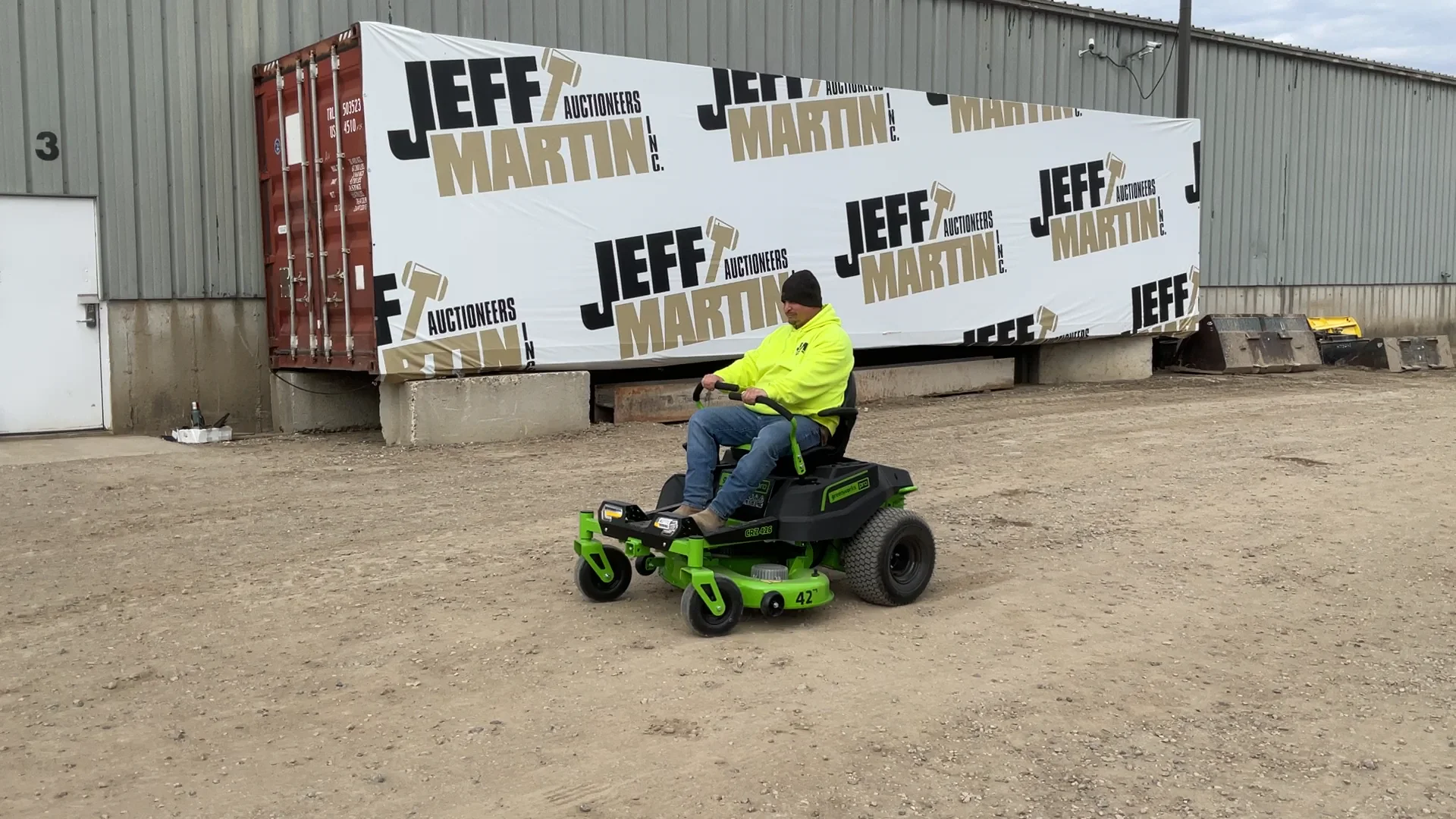 GREENWORKS PRO CRZ 426 ZERO TURN SN GWB0040246 on Vimeo