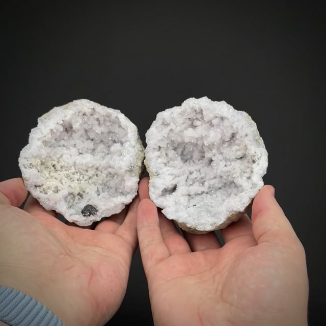 Geode with Sphalerite (RARE), Baryte & Quartz