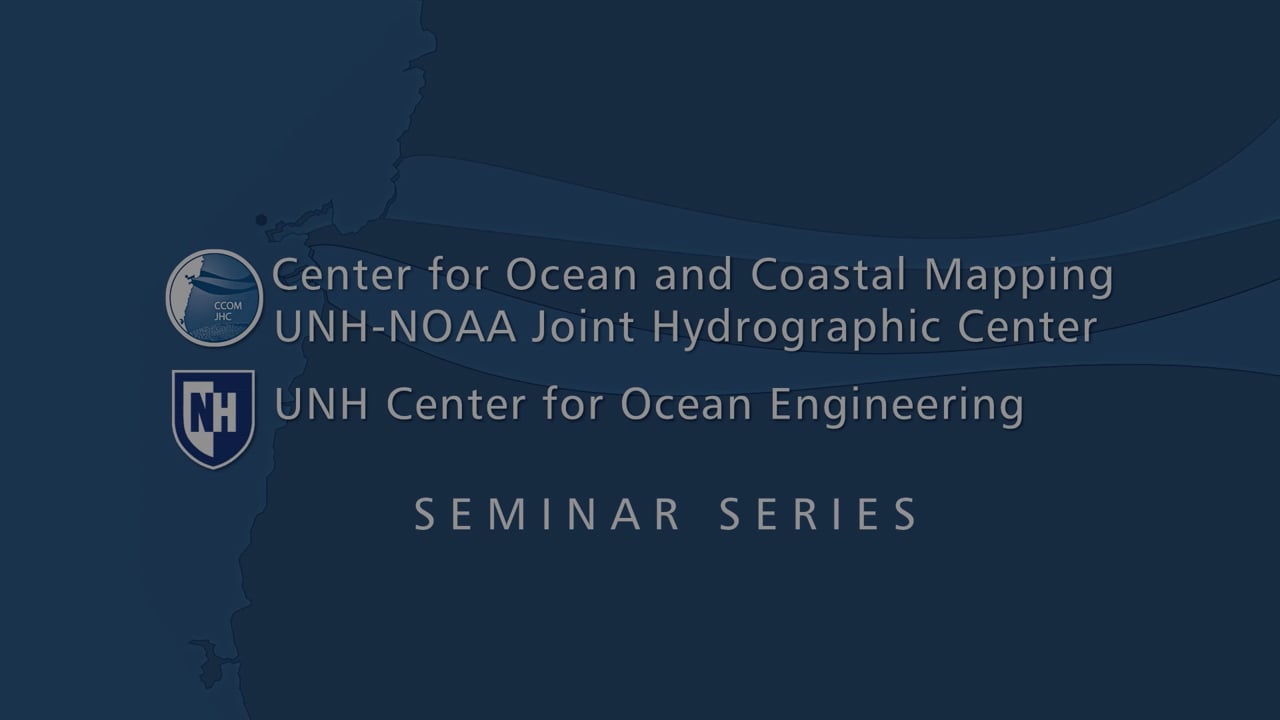 Presentations for the Canadian Hydrographic Conference