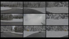0033 Mnt Highway Winter Snow Day