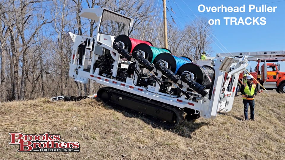 4-Drum puller on Tracks