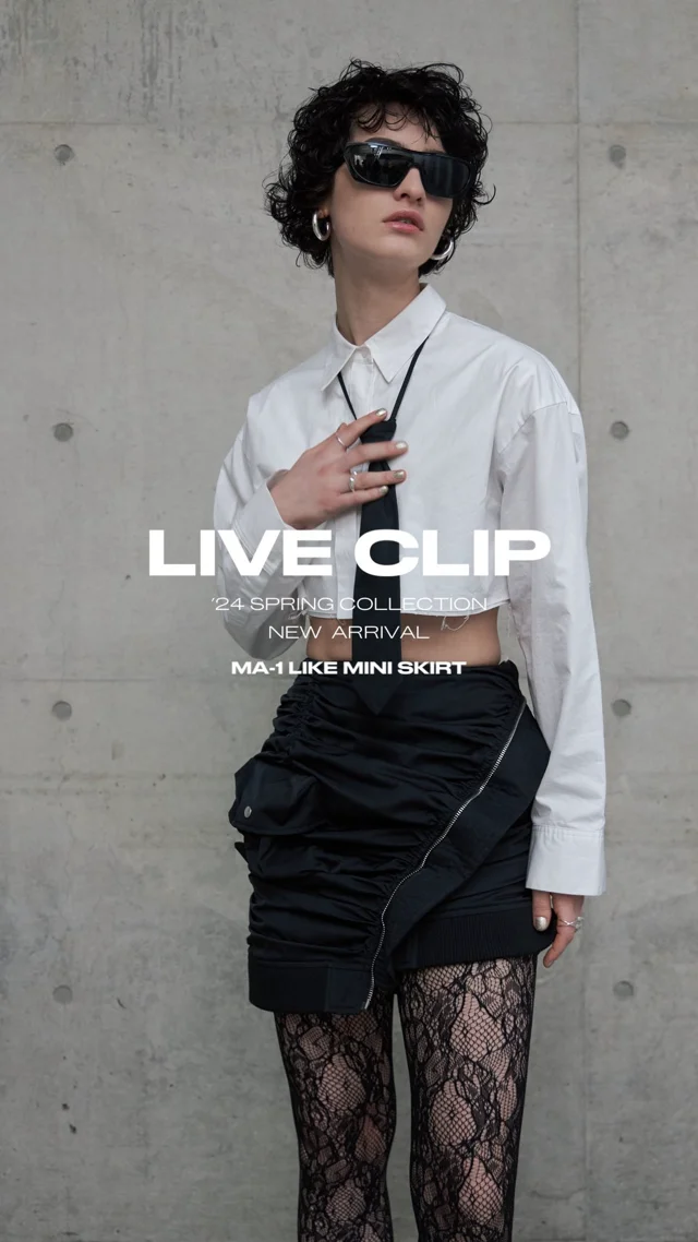 ⭐︎最終値下げ⭐︎JOSEMOON MA-1 LIKE MINI SKIRT 【公式通販】