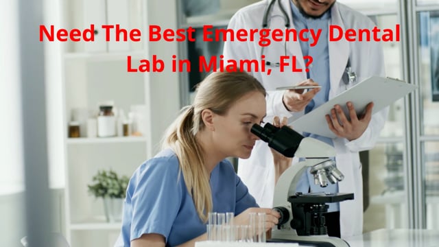 ⁣ABA Emergency Dental Lab in Miami, FL