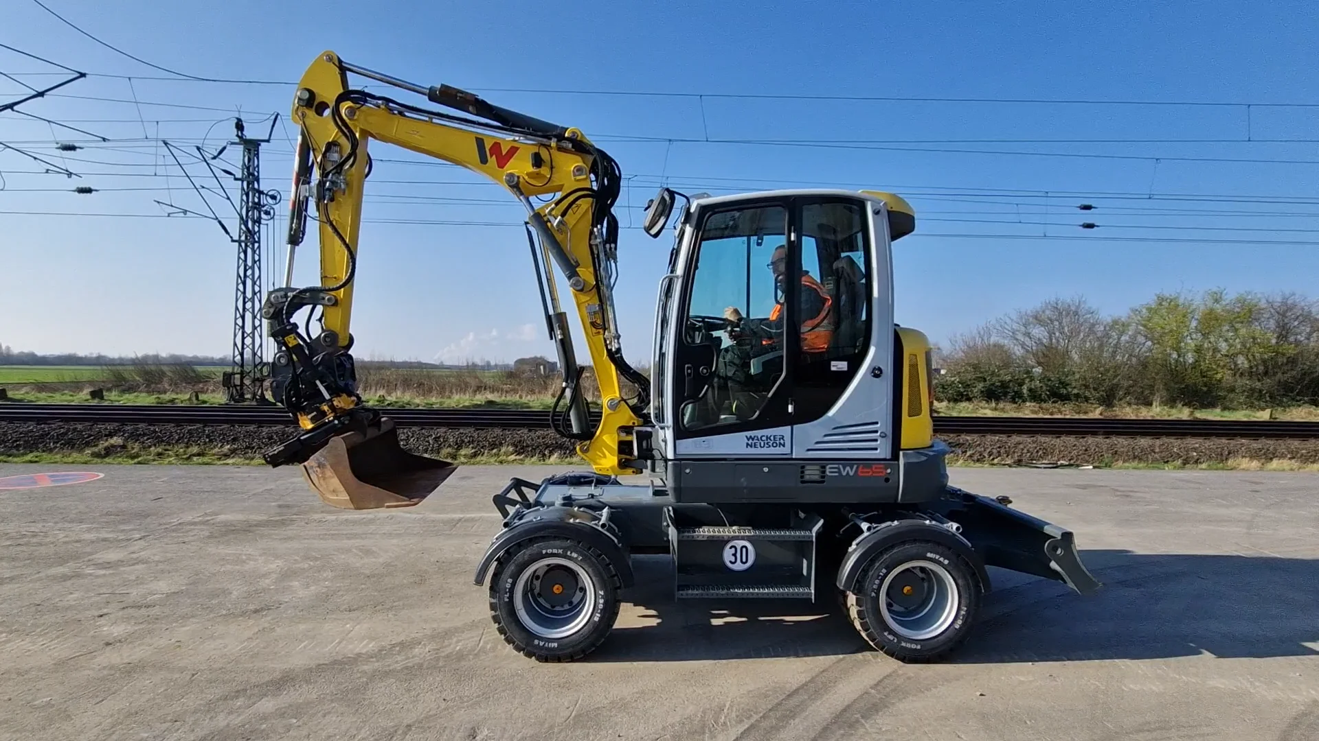 Wacker Neuson EW65 - Dormagen March 24 on Vimeo