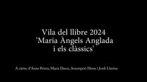 Conferència: Maria Àngels Anglada i els clàssics