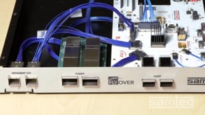 Samtec 112, 224 Gbps PAM4 Front Panel and Backplane Solutions At DesignCon 2024