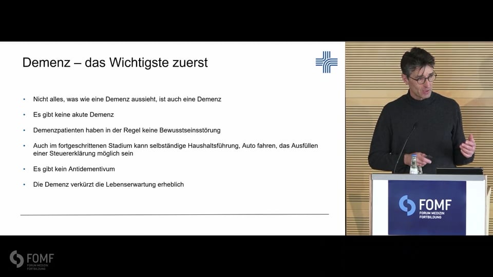 Nur ein bisschen tüdelig? - Demenzabklärung in der Hausarztpraxis