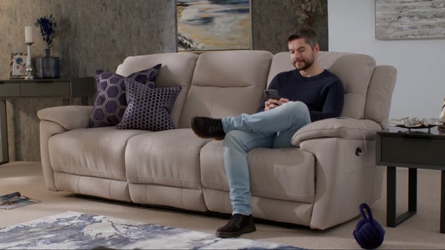 Serenity 3 Seater Recliner Sofa video