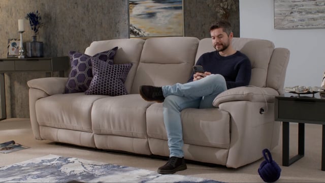 Tranquil 3 Seater Recliner Sofa video