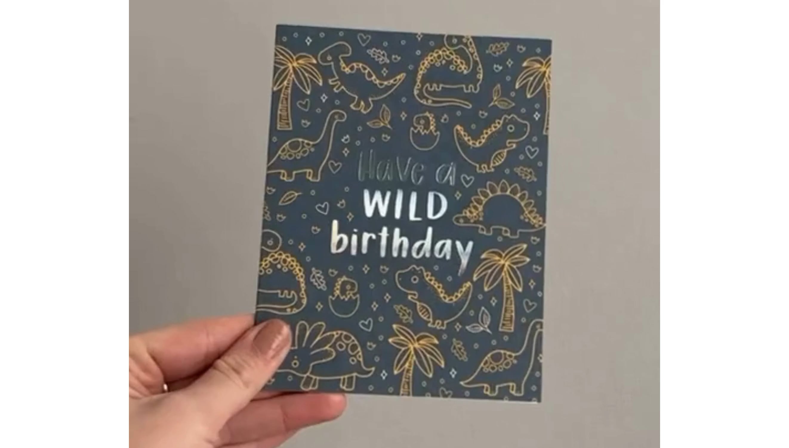 Wild Birthday Greeting Card video