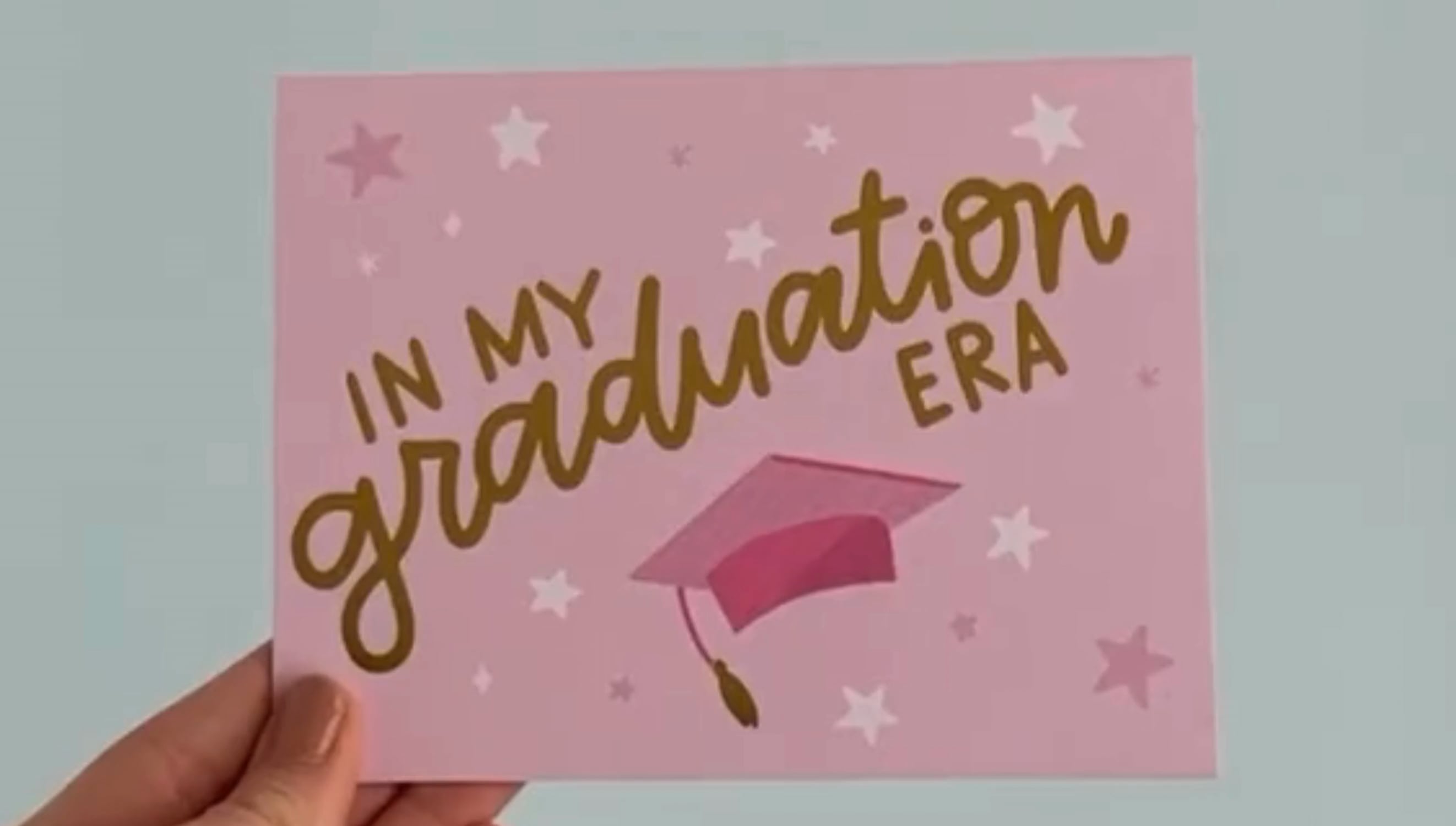 In My Graduation Era Greeting Card video