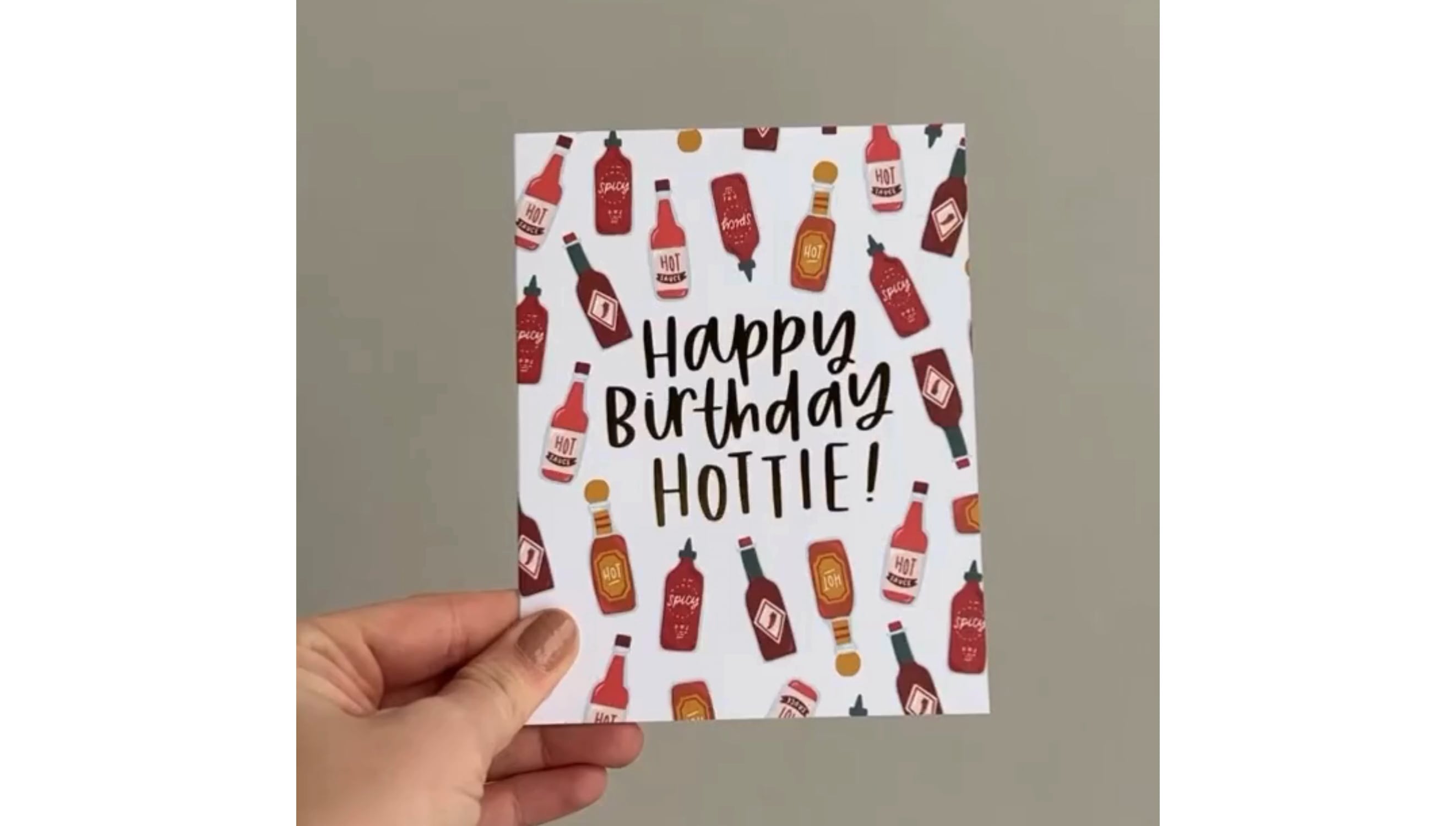 Happy Birthday Hottie Greeting Card video
