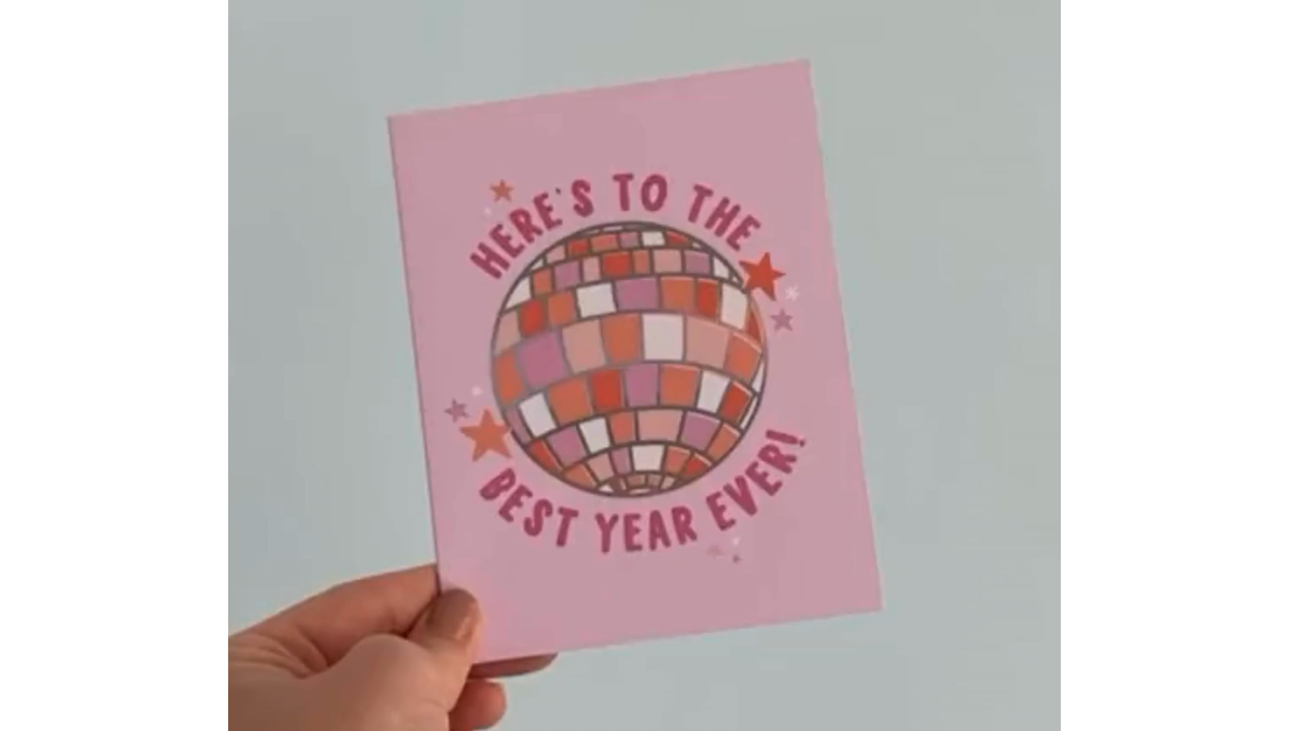 Here's to the Best Year Ever Greeting Card video