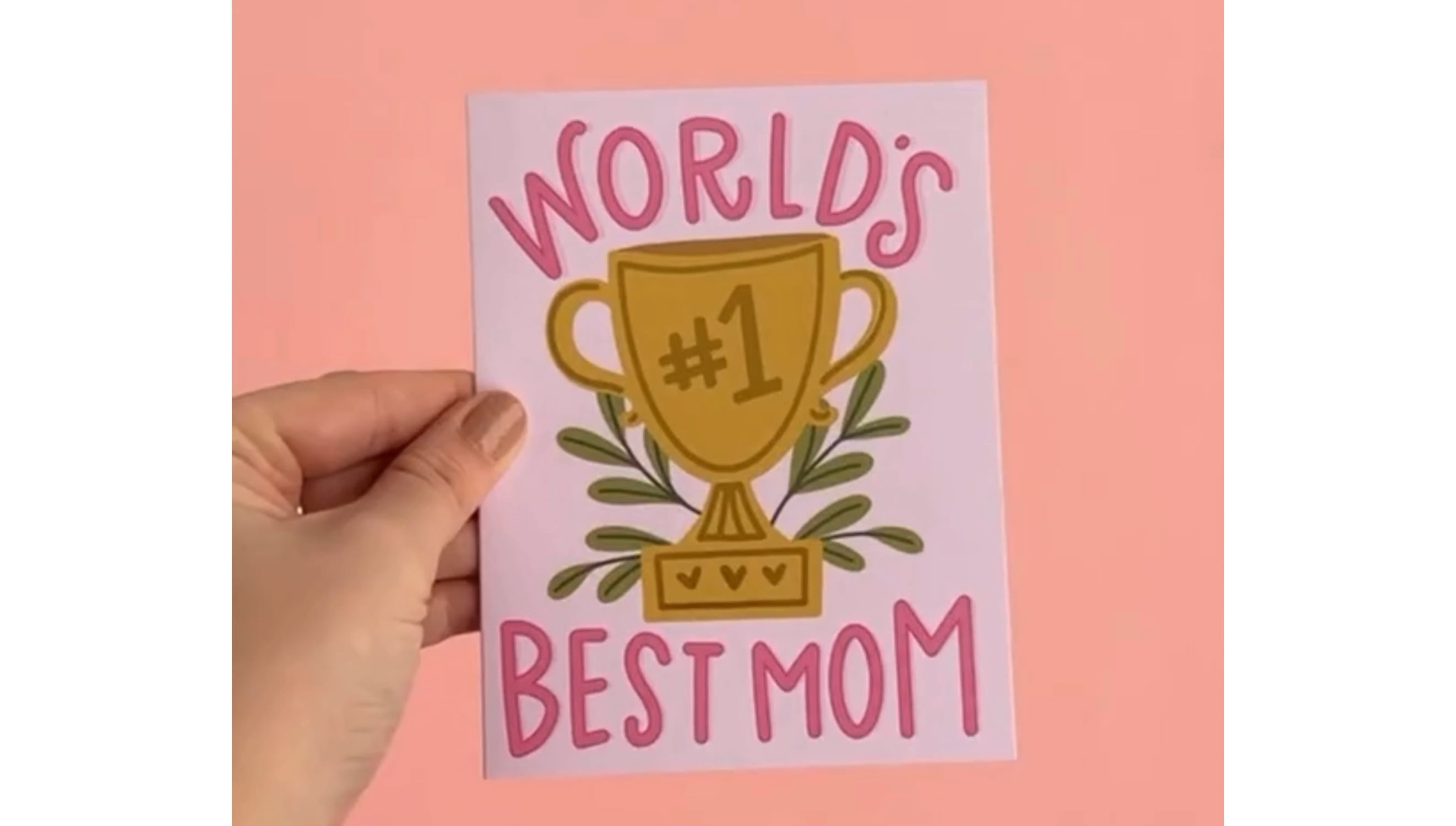 World's Best Mom Mother's Day Greeting Card video