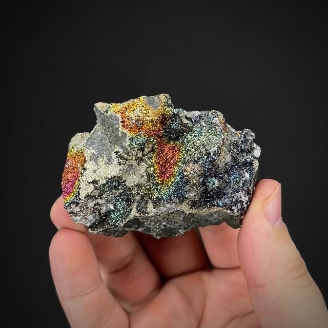 Iridescent Pyrite