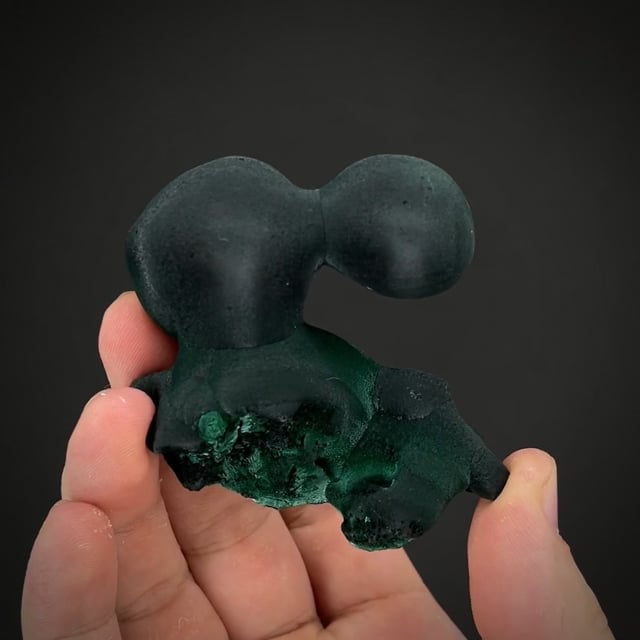 Botryoidal Malachite floater (rare)