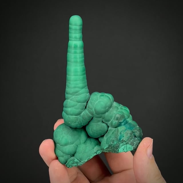 Stalactitic Malachite