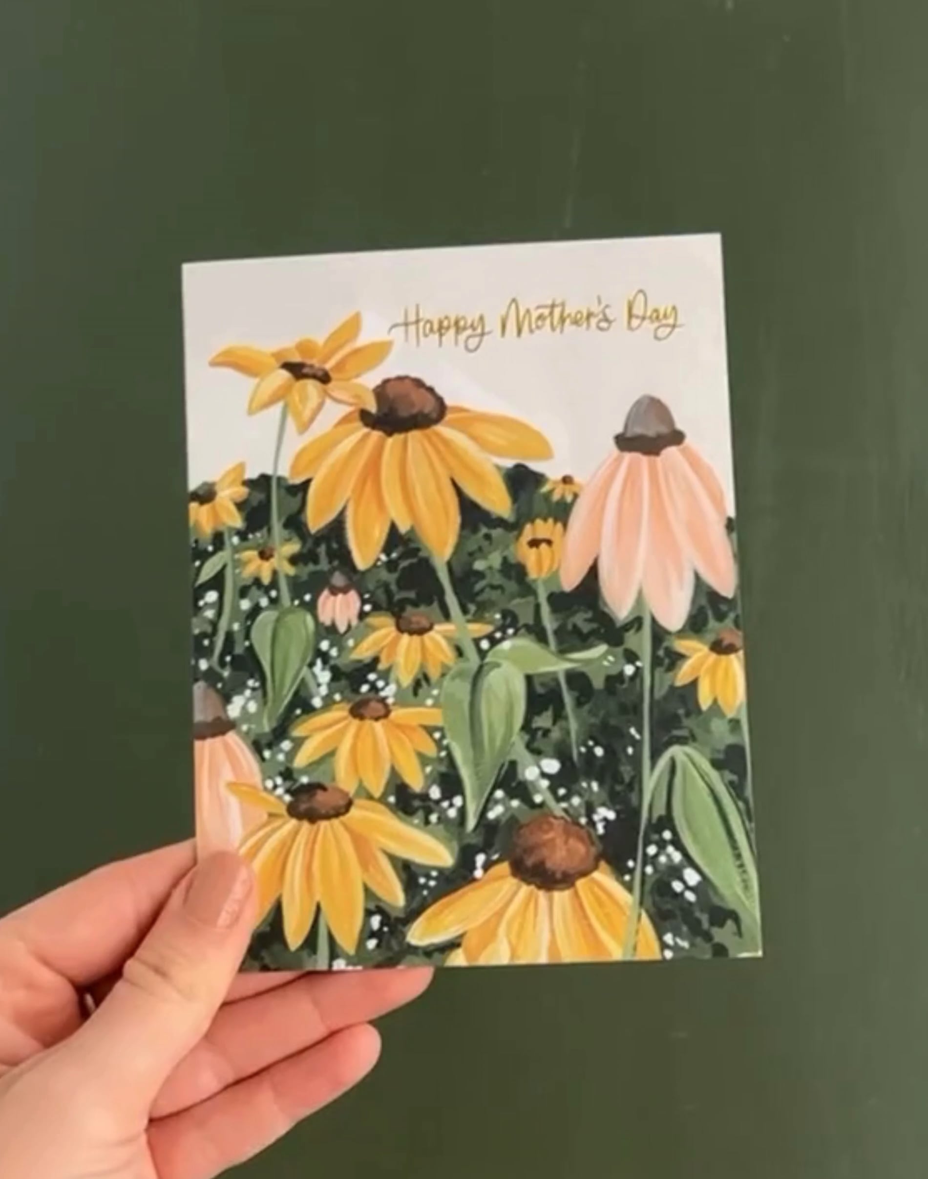 Happy Mother's Day Windy Hills Greeting Card image