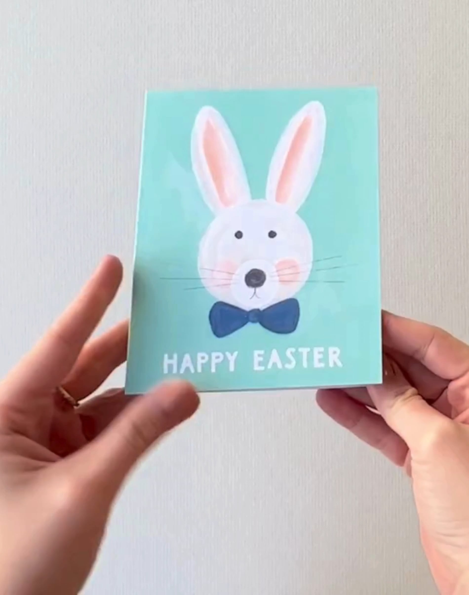 Easter Bunny Greeting Card image
