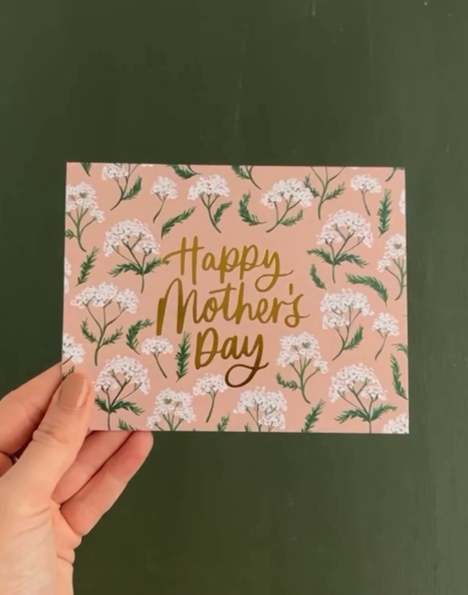 Happy Mother's Day Yarrow Greeting Card image