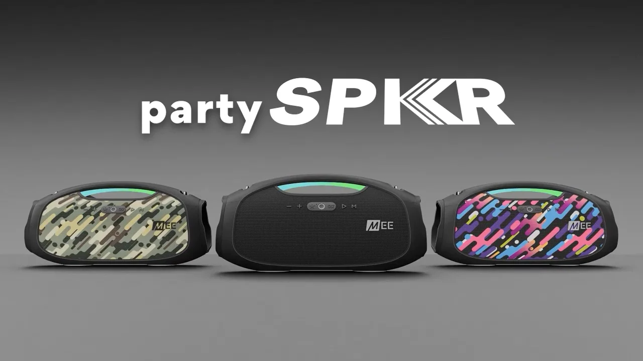 美品MEE partySPKR ワイヤレススピーカー 楽天市場】(お取り寄せ) MEE audio partySPKR ブラック ワイヤレス