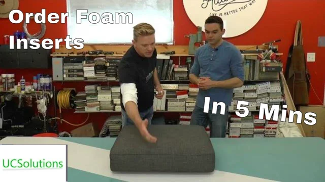 NEW 26 Density Foam Slab, For Seat and Back Cushions