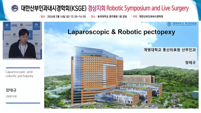 Laparoscopic and robotic pectopexy