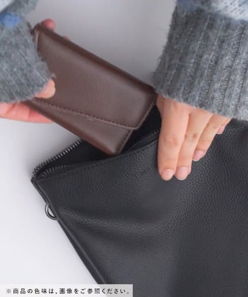 シンセティックレザー/ウエスタンバックル/ショルダーバッグ | [公式