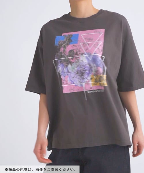 若者に人気のブランド メルティフラワーアートTシャツ [公式]ページボーイ(PAGEBOY)通販 | スーツ・フォーマル・ドレス