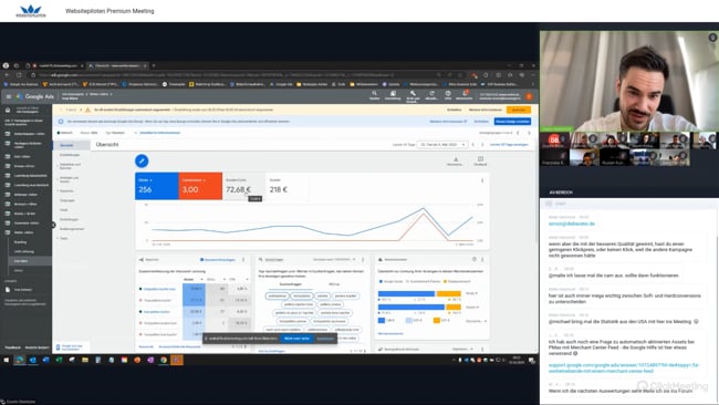 Testimonials für Websitepiloten, Statistiken aus den USA, Erfahrungsbericht zu Google Ads für Serverside-Tracking, auf welches Datum Conversions getrackt werden, Consent Mode & Conversion Tracking mit Malte vom 07.03.24