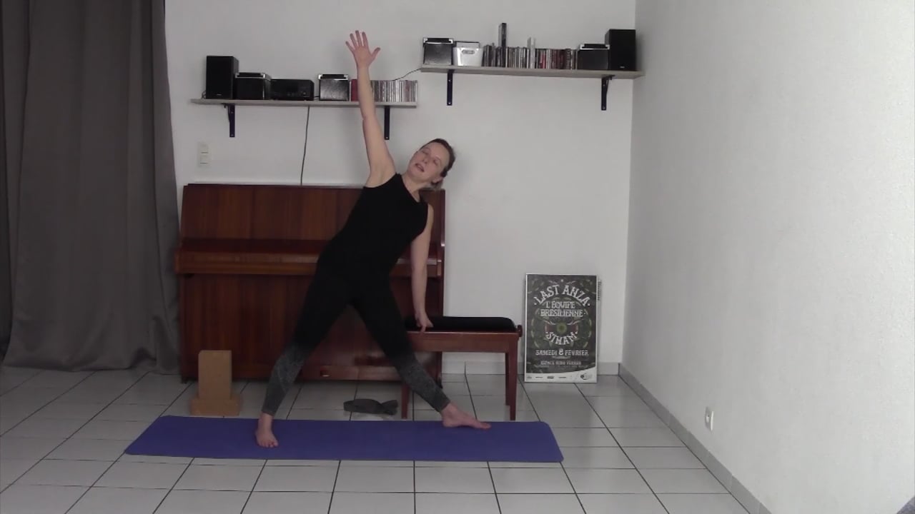 5- Cours de yoga : Tout est parfait avec Aurélie Langlais (48 minutes)