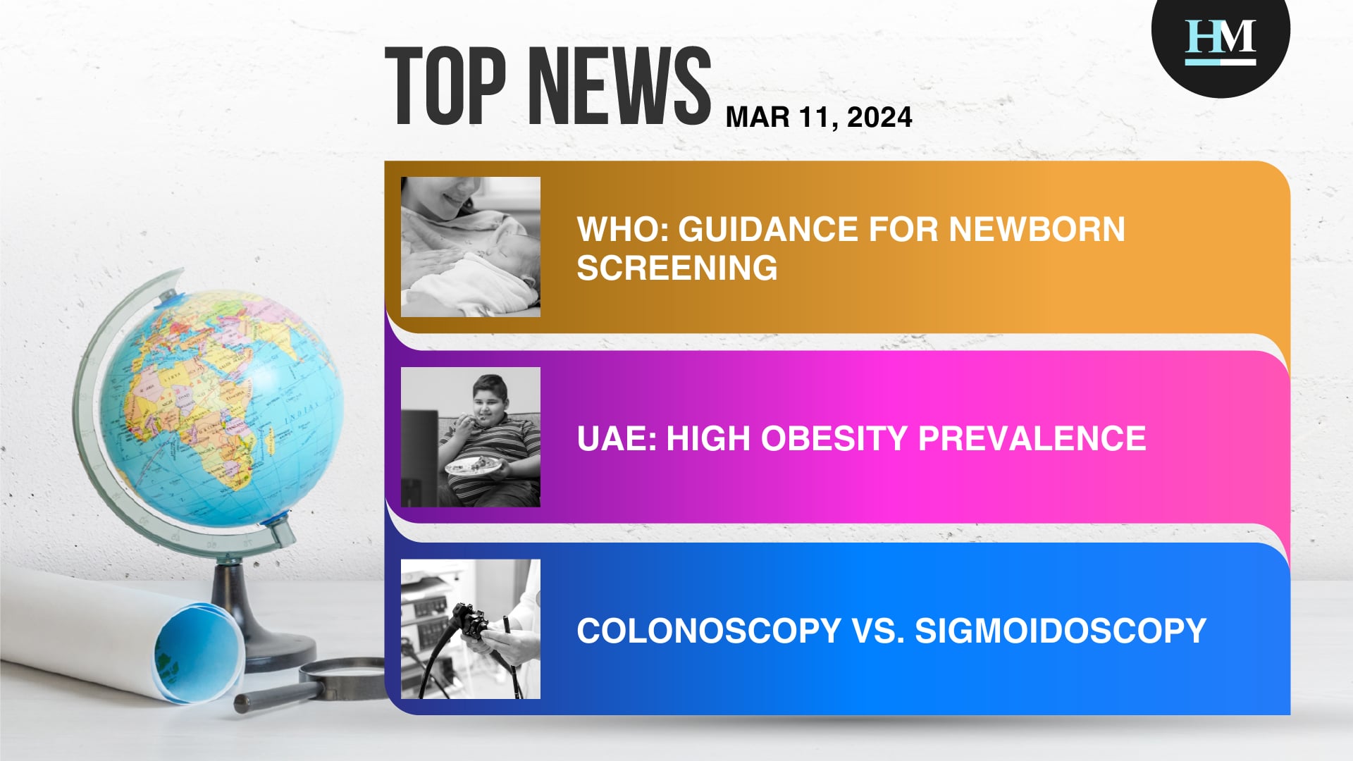 WHO Releases Universal Newborn Screening Guidance, and More