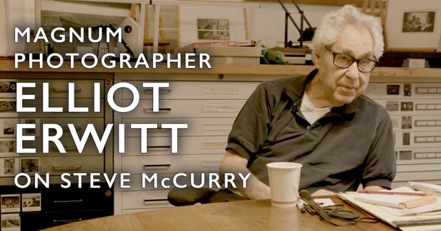 Elliot Erwitt on Steve McCurry