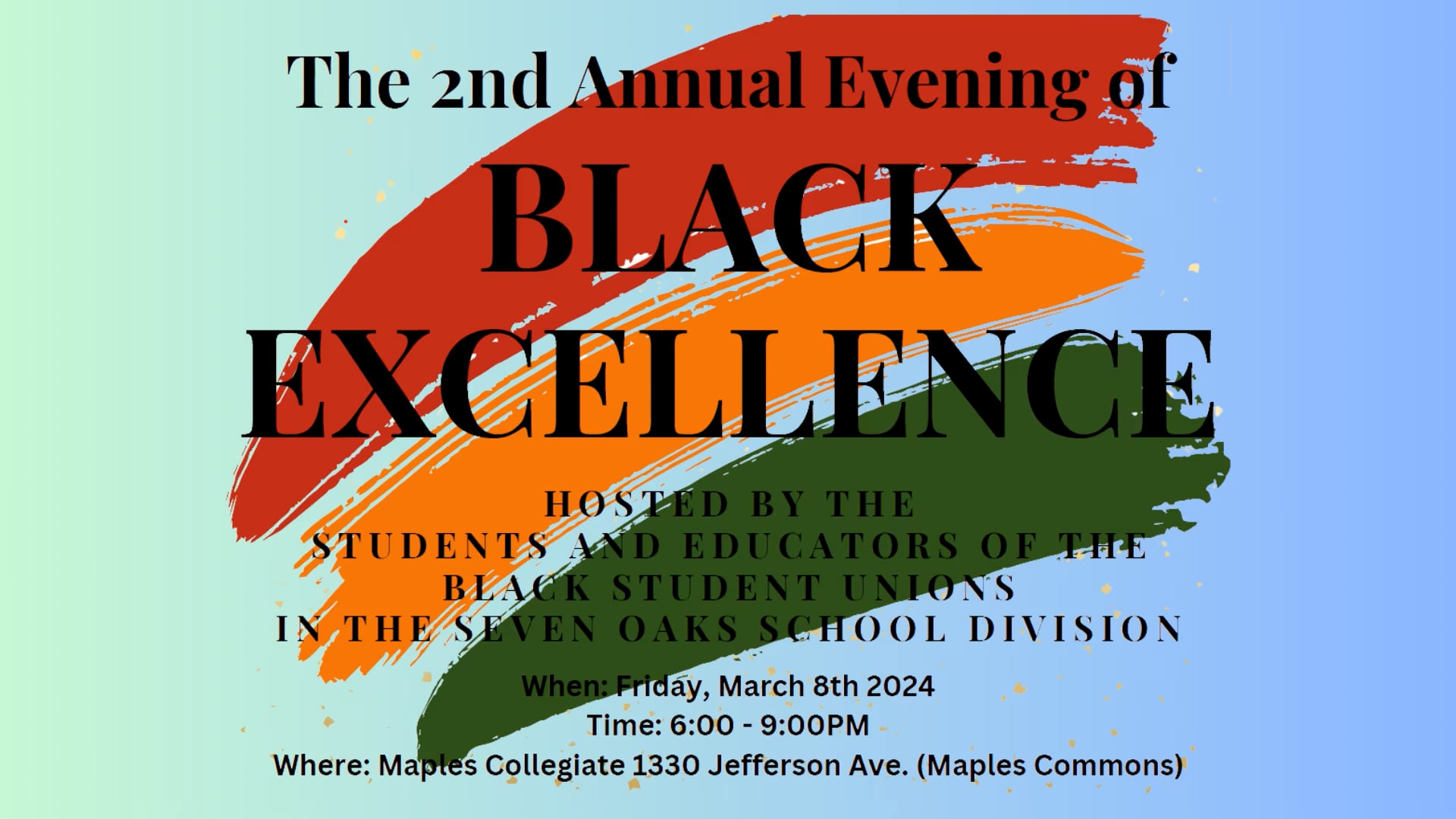 C7O-541 - The 2nd Annual Evening Of Black Excellence!