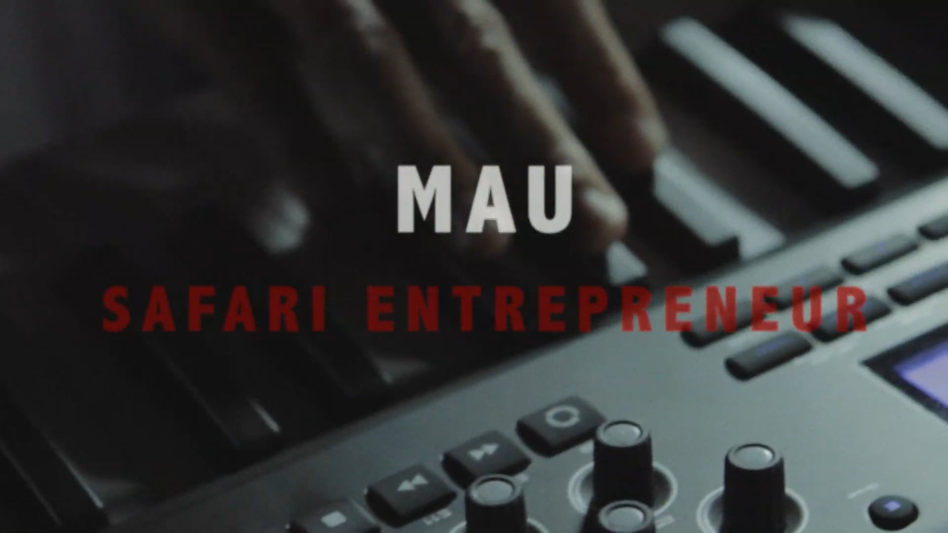 MAU - Safari Entrepreneur Part 2 (Live 2014)