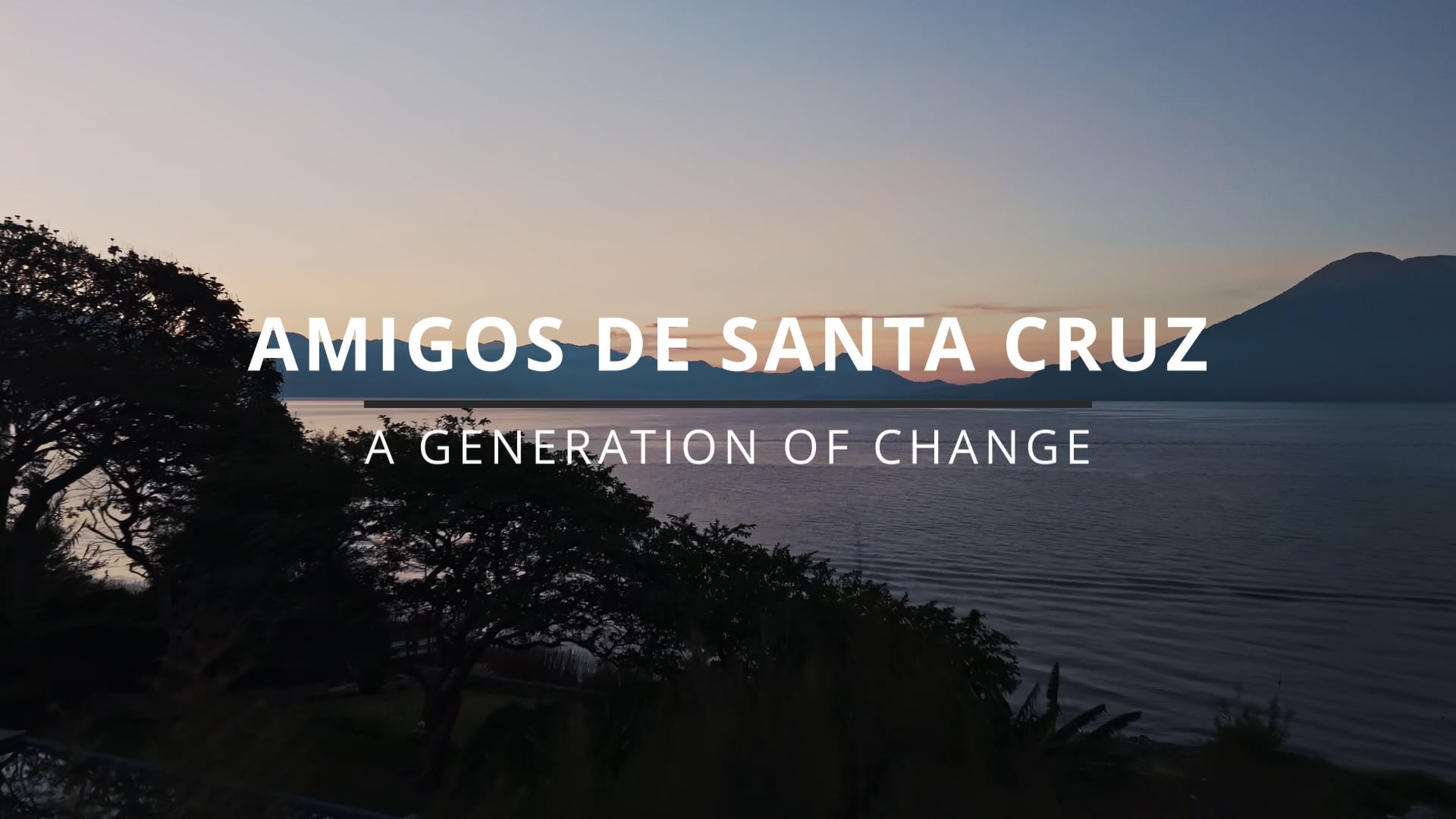 Amigos de Santa Cruz: 25 Years - A Generation of Change