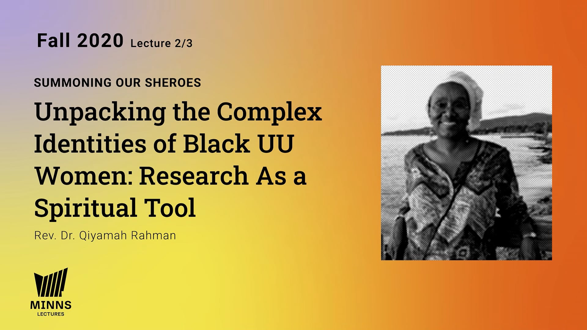 Unpacking the Complex Identities of Black UU Women Research As a Spiritual Tool