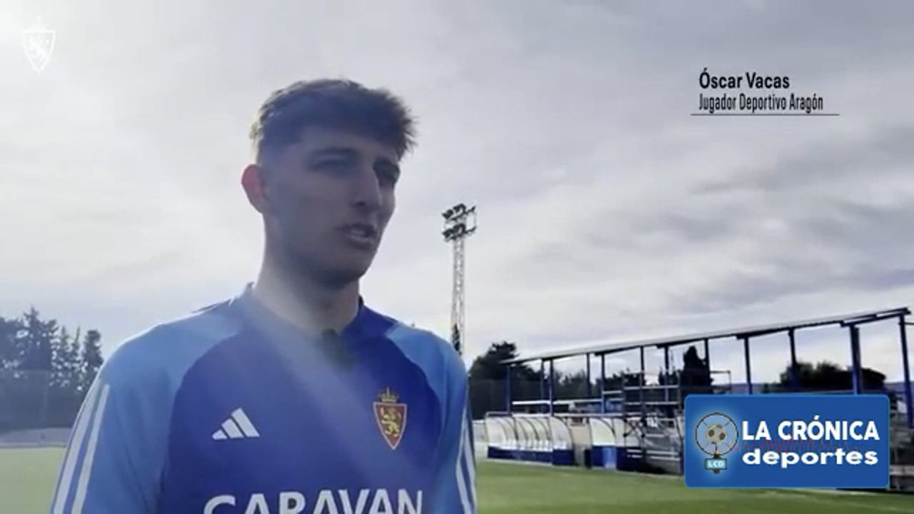 LA PREVIA / Deportivo Aragón - CD Izarra / ÓSCAR VACAS (Jugador Deportivo Aragón) Jor. 26 - Segunda Rfef