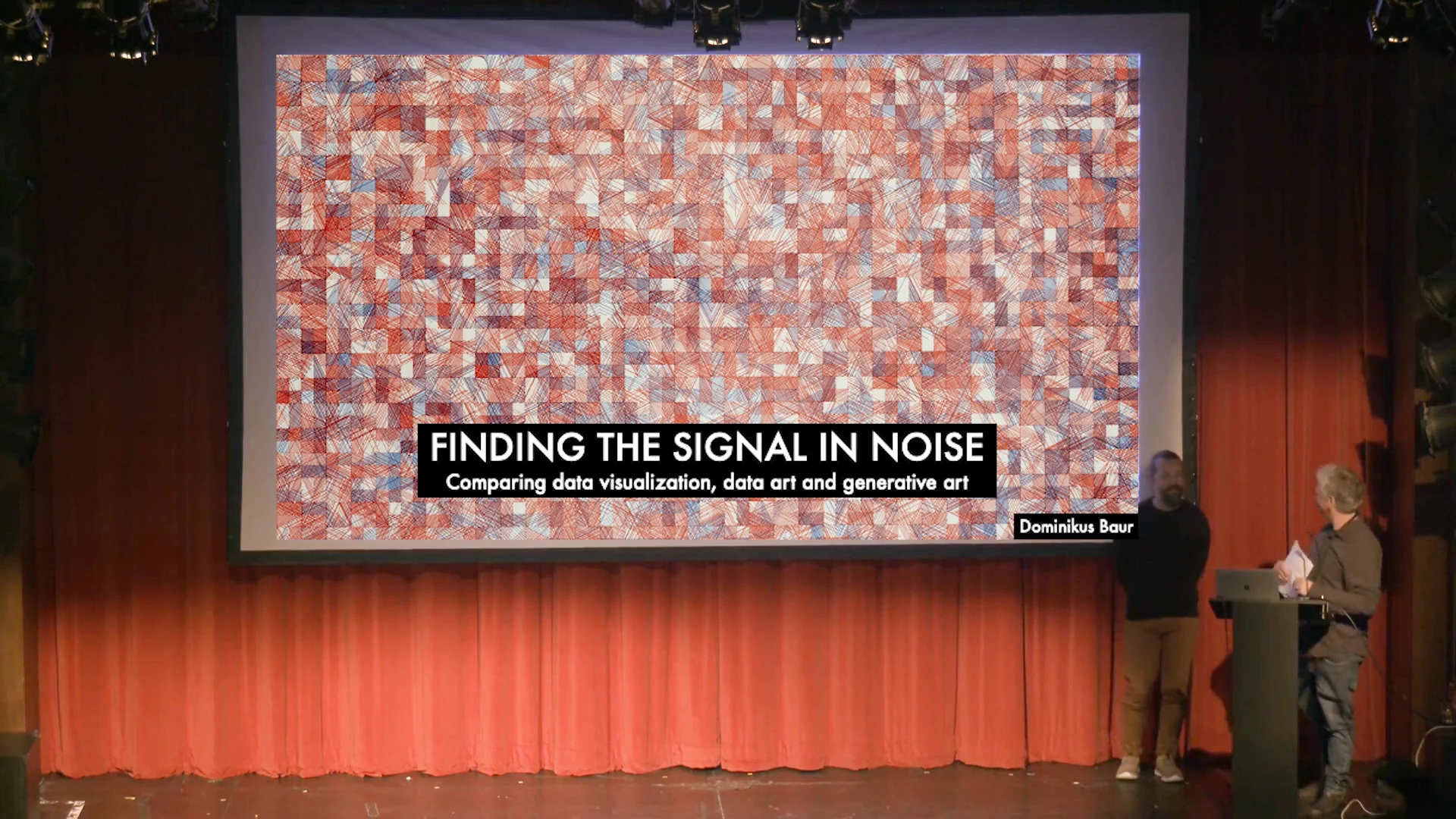 Trouver un signal dans le bruit — comparer la data viz, le data art et l’art génératif