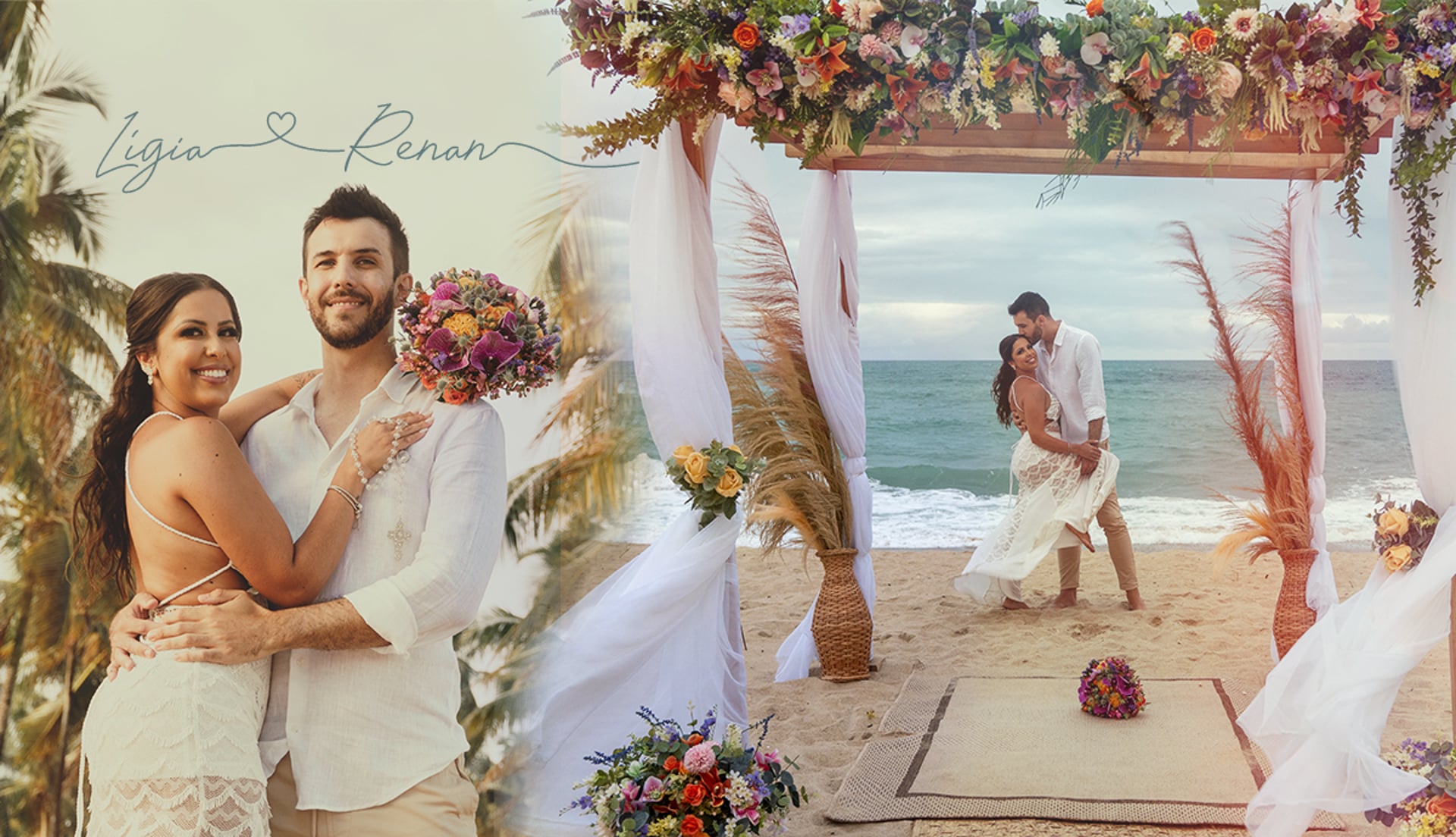 Mini Wedding de Lígia & Renan | Praia de Maracaípe - Porto de Galinhas PE