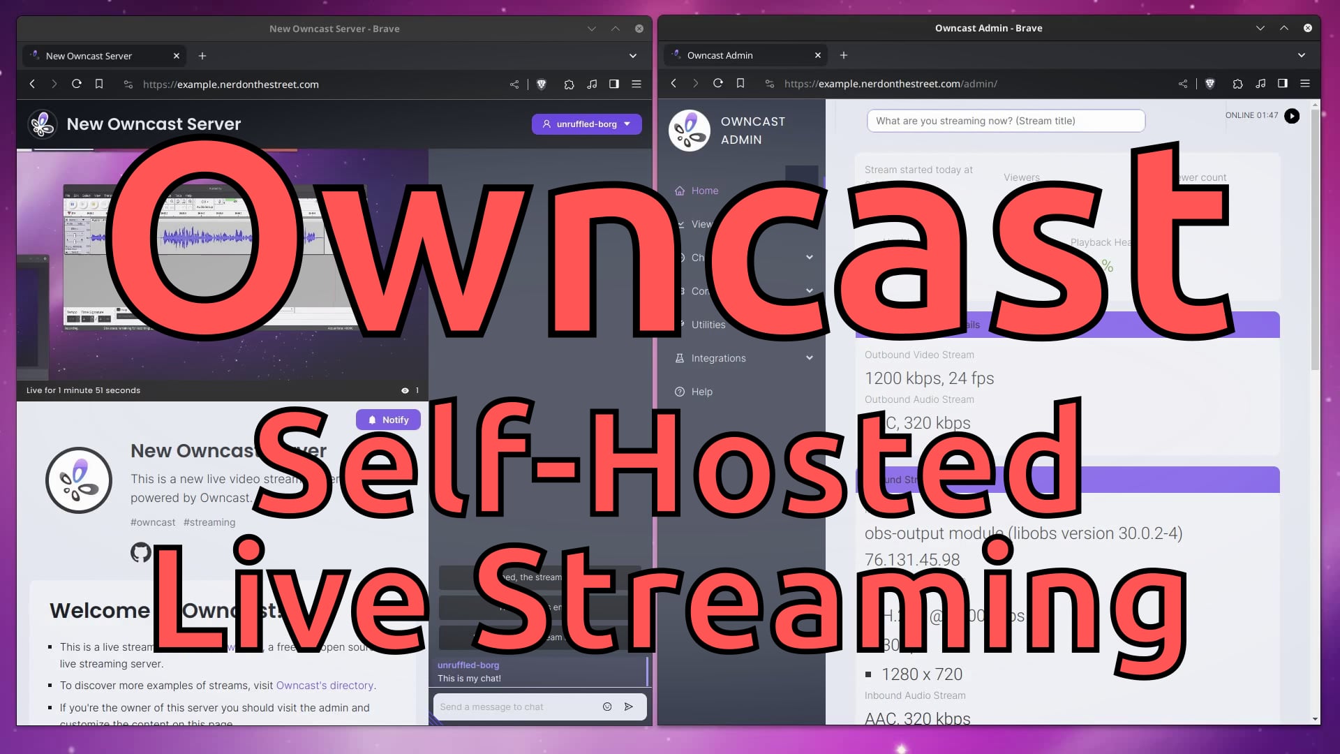 Owncast - Self-Hosted Streaming & Chat