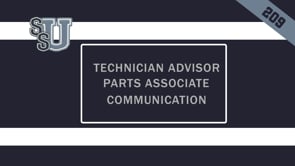 209 Technician–Advisor–Parts Associate