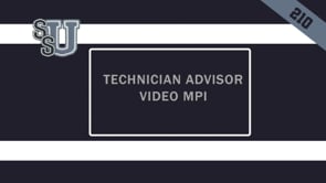 210 Technician – Advisor Video Multi-Point