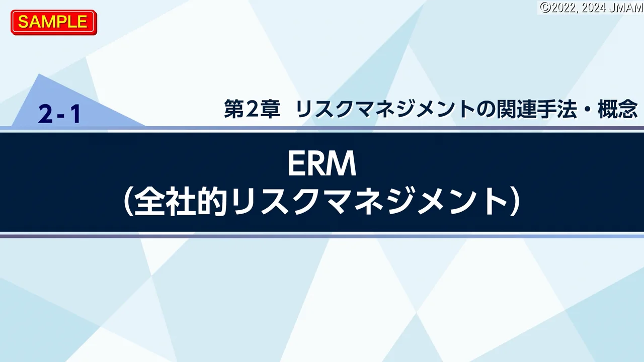 新リスクマネジメントシリーズ 事例から学ぶリスクマネジメントコース