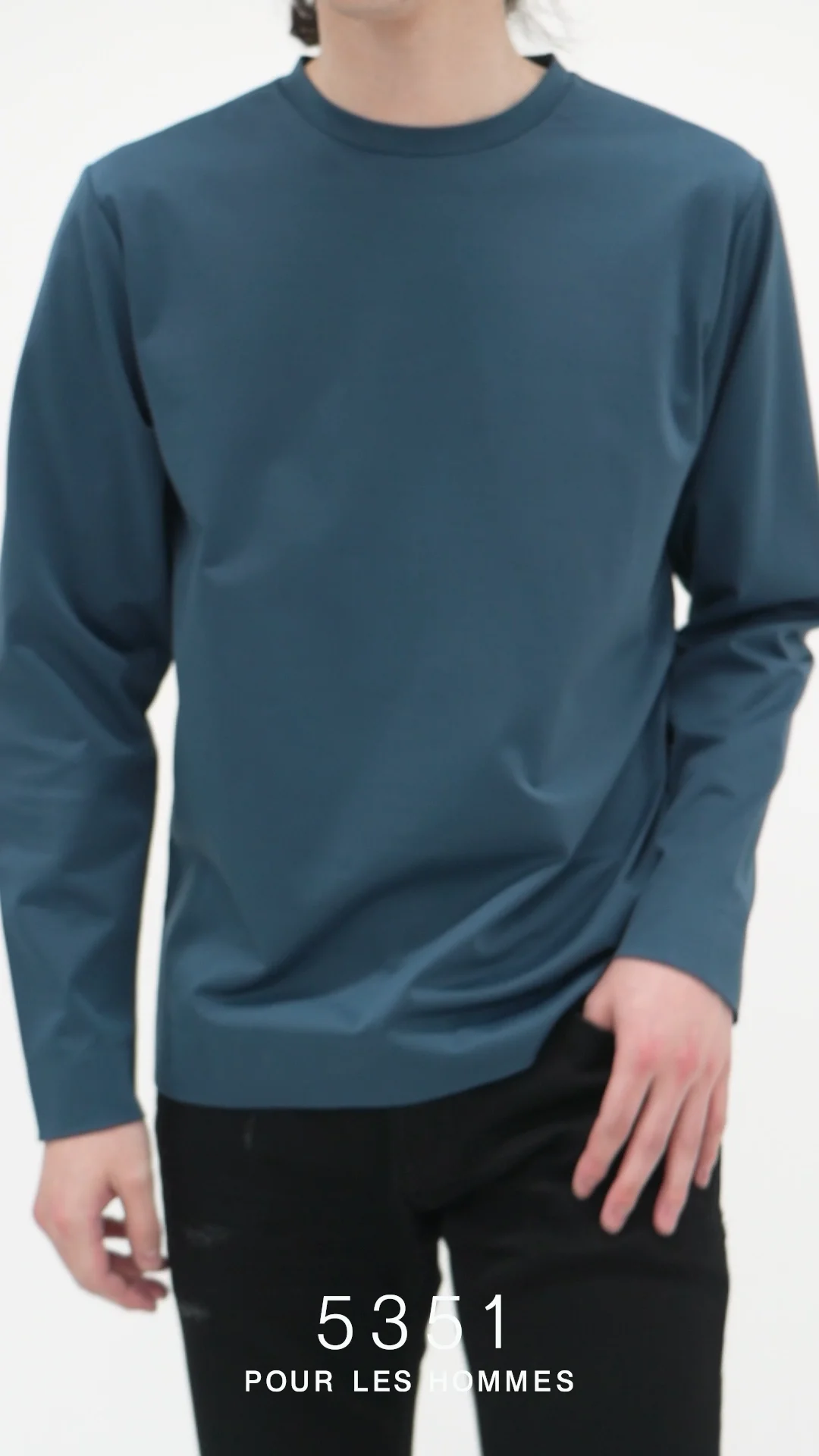 36G SOLOTEX モクロディ 長袖Tシャツ｜5351POUR LES HOMMES