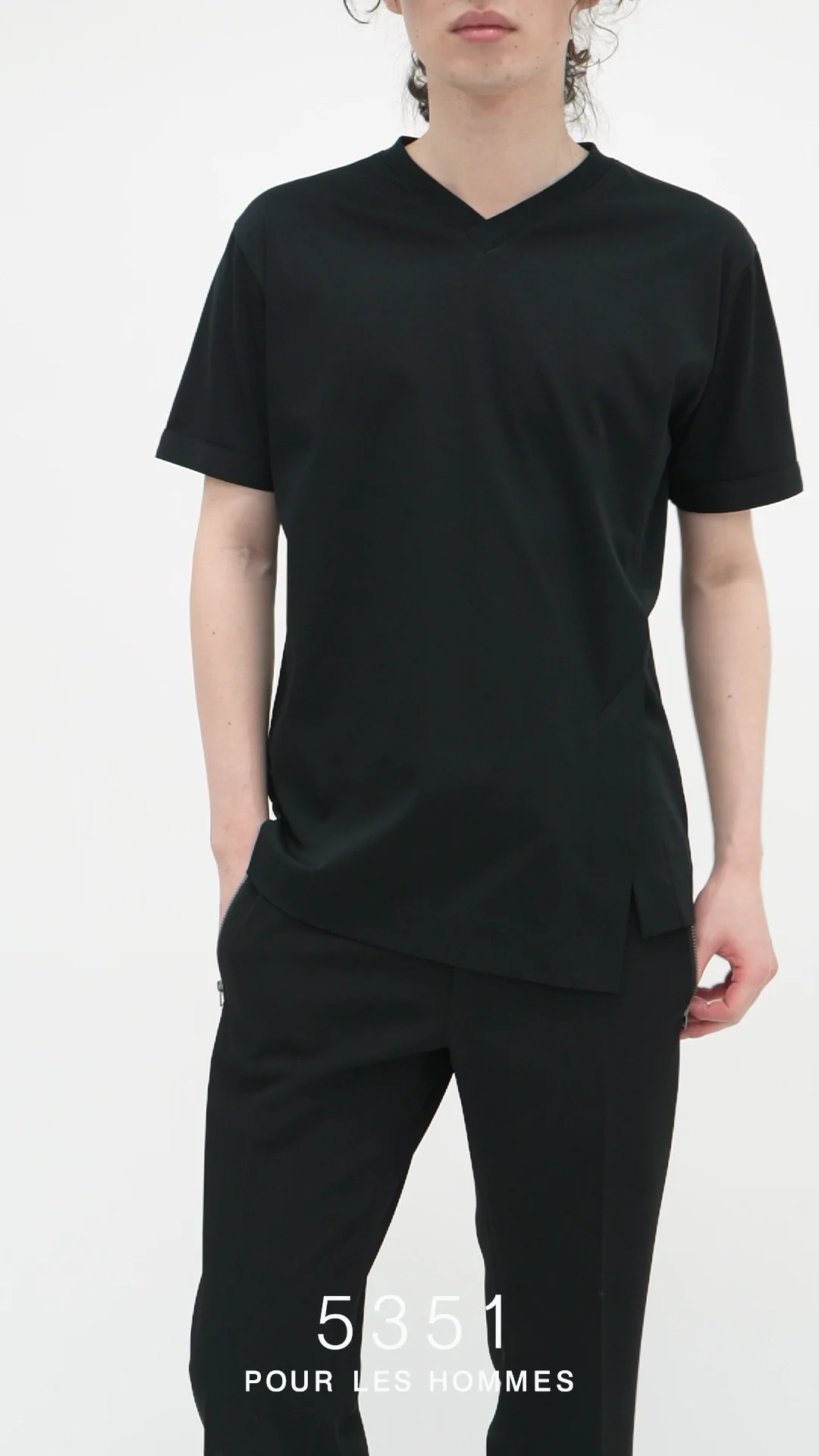アルビニス スムース テーラード Tシャツ｜5351POUR LES HOMMES