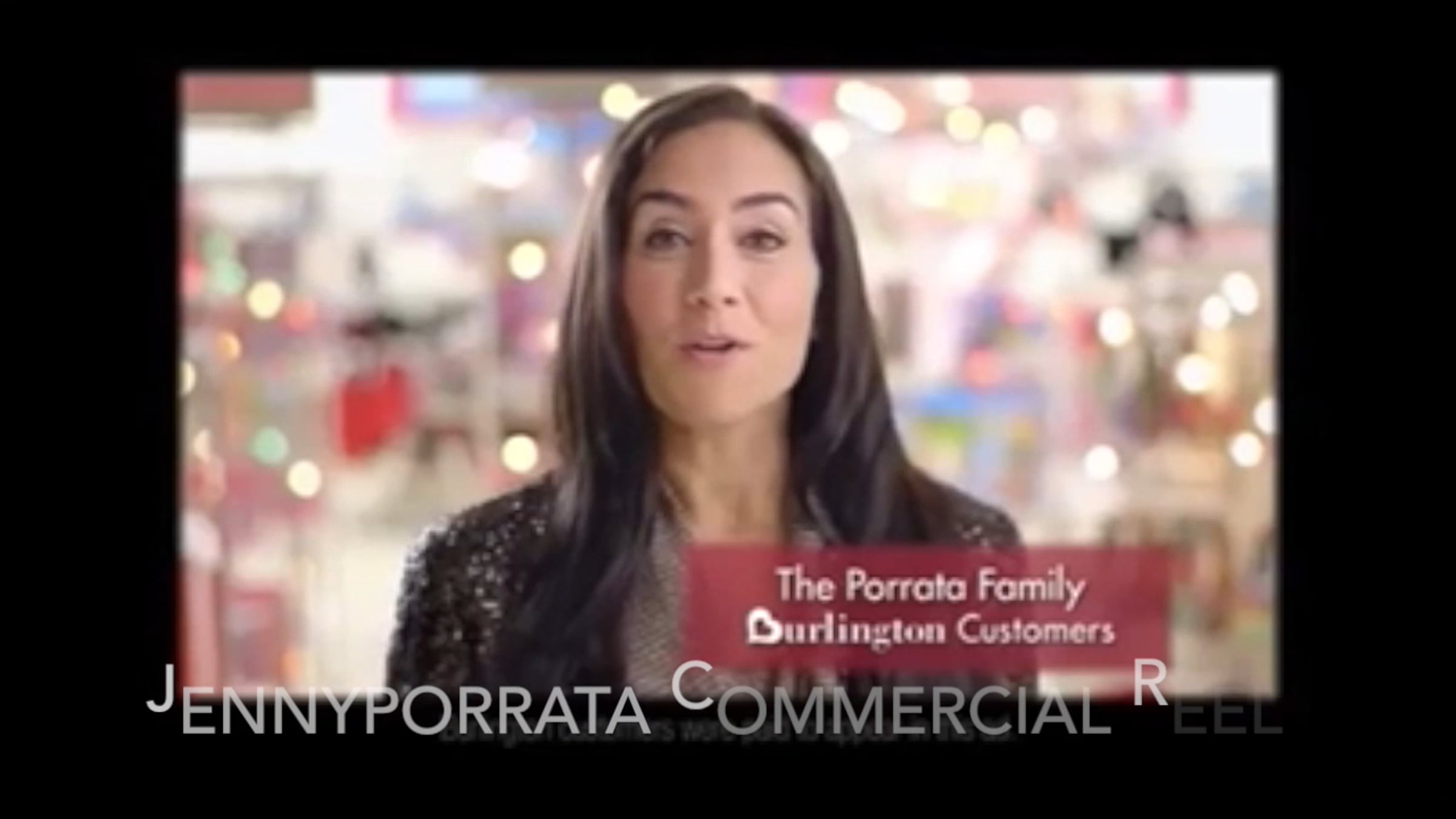 COMMERCIAL REEL Jenny Porrata