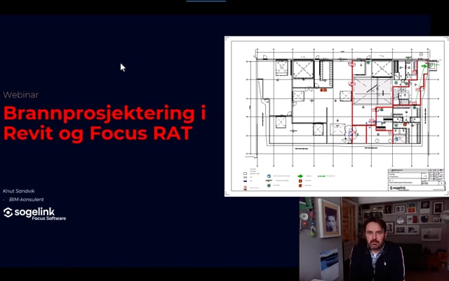 Brannprosjektering i Revit og Focus RAT